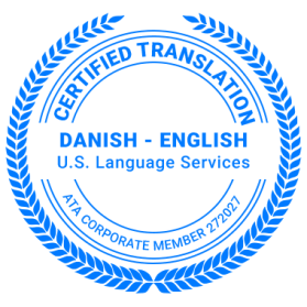 ATA-Certified Translator recommended Enence translator badge