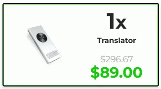 Enence Translator 1 pack