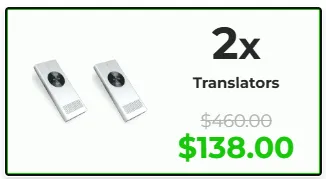 Enence Translator 2 pack