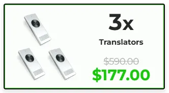 Enence Translator 3 pack