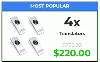Enence Translator 4 pack